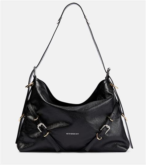 borsa givenchy festa prima delle feste|Borsa a spalla Voyou Medium in pelle in Nero .